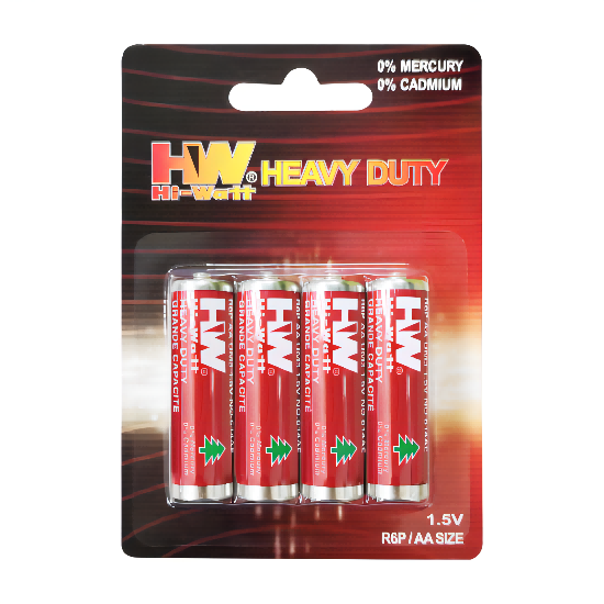 HW Heavy Duty Carbon Zinc R6